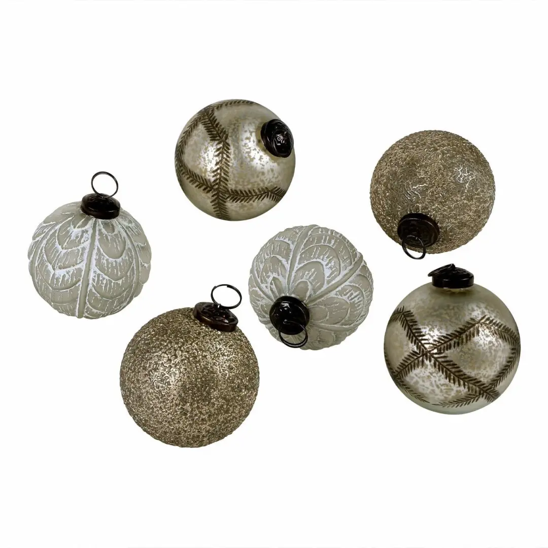 Loberon Hélisande Kerstbal Set 6 Stuks