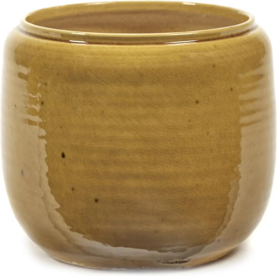 Serax Bloempot Costa Geel D 16,5 cm H 16,5 cm