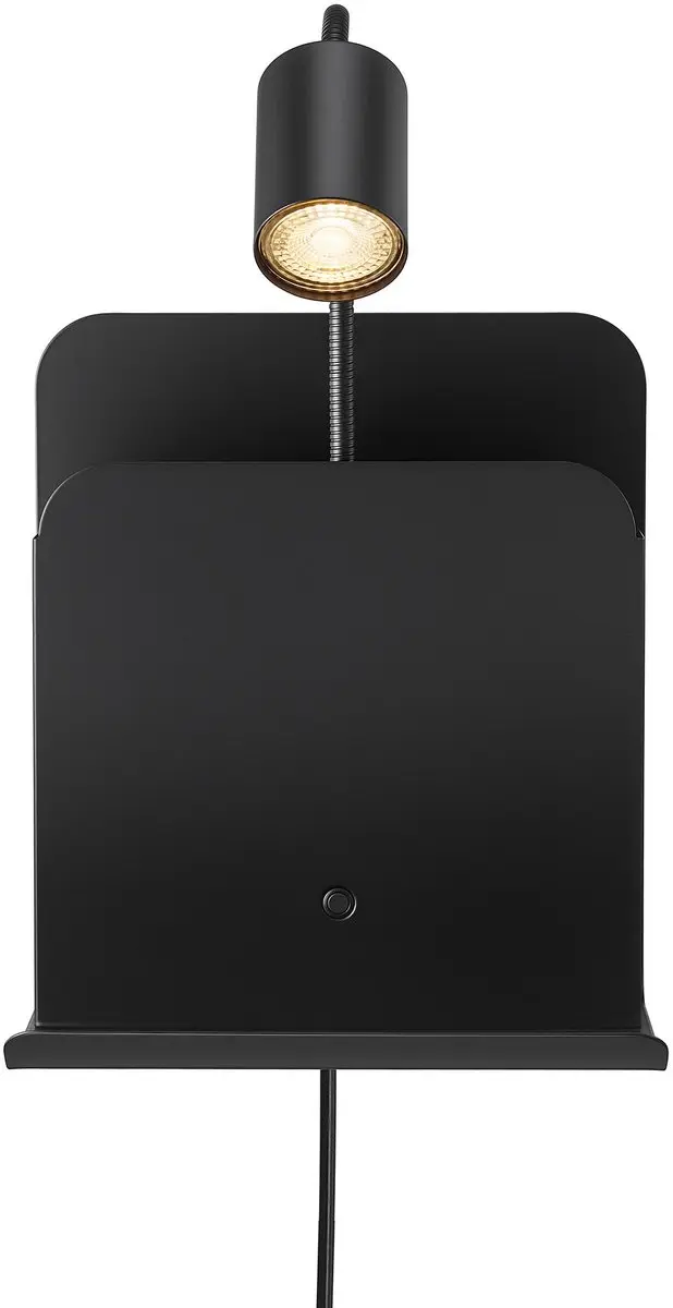 Nordlux Roomi Wandlamp GU10 8W Zwart