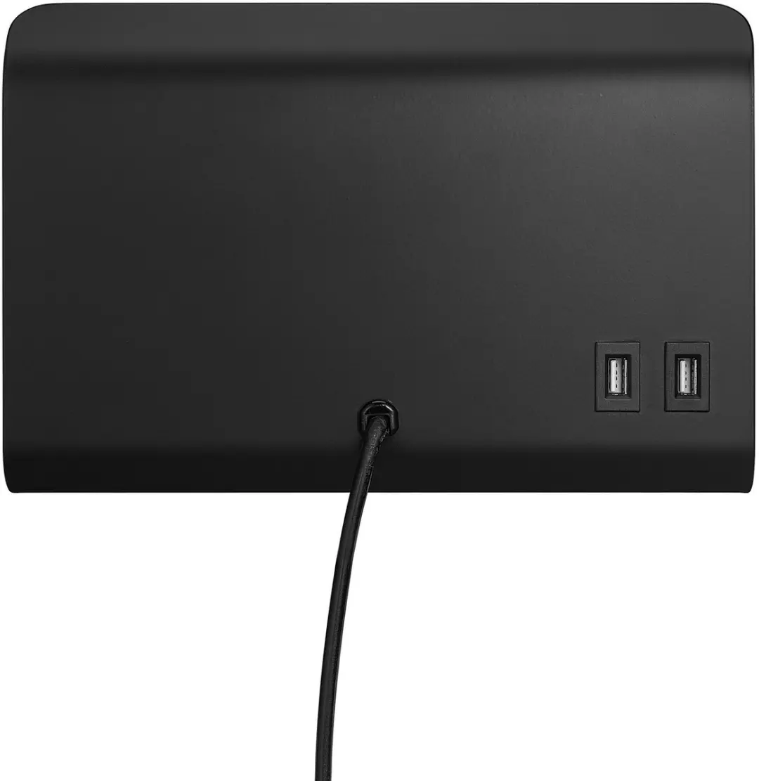 Nordlux Roomi Wandlamp GU10 8W Zwart - afbeelding 4 van 5