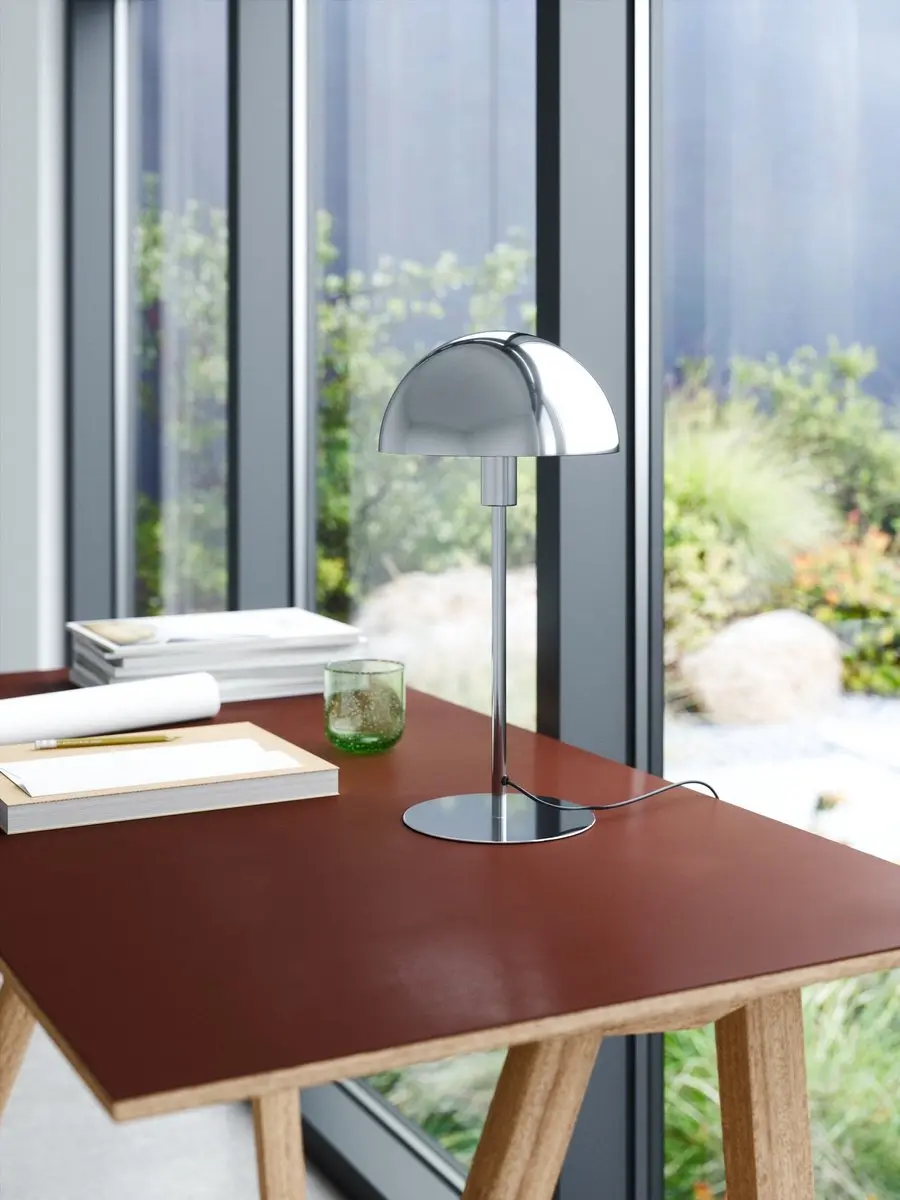 Nordlux Ellen LED Tafellamp 20cm - Chroom - afbeelding 2 van 2
