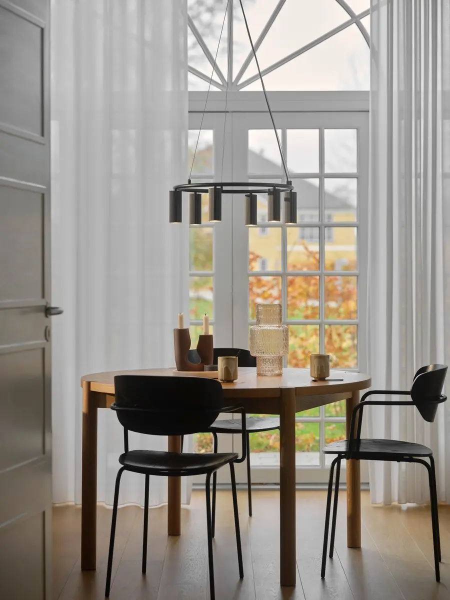 Nordlux Vico LED Hanglamp 6x GU10 - Zwart - afbeelding 5 van 6