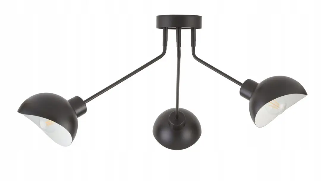 Sigma ROY 3 Plafond Zwart Wit