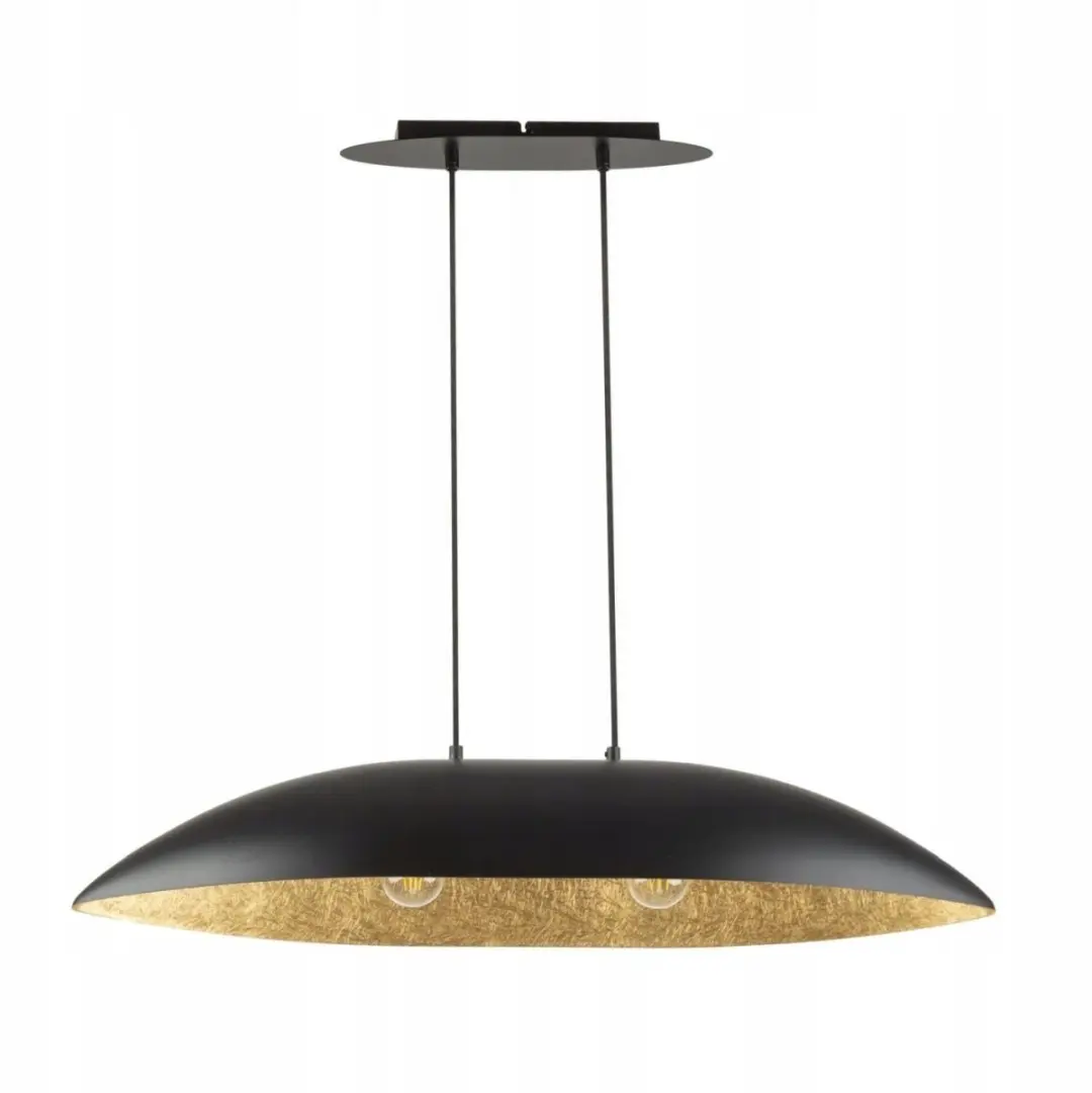 Sigma Gondola M Hanglamp Zwart Goud E27 Modern