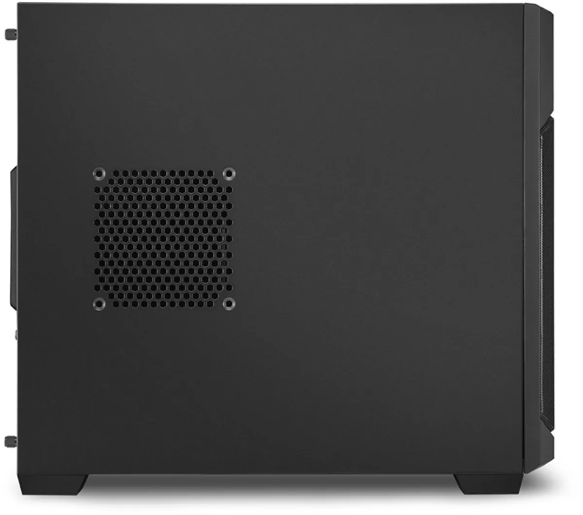Sharkoon V1000 Micro ATX Midtower - 2x 3.5" 2x 2.5" - Zwart