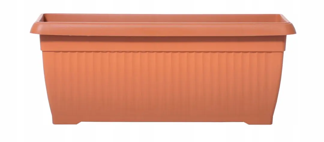 Balkonbak Terracotta 80x34x32cm