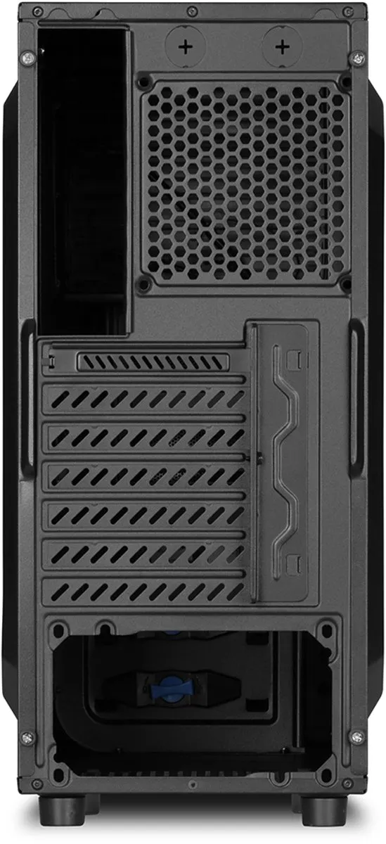 Sharkoon 4044951016037 ATX Semi-tower - 4x 2.5" 3x 3.5" 3x 5.25" - Zwart