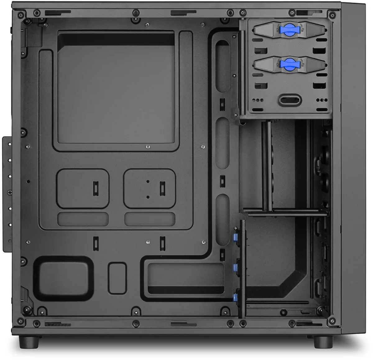 Sharkoon 4044951016037 ATX Semi-tower - 4x 2.5" 3x 3.5" 3x 5.25" - Zwart