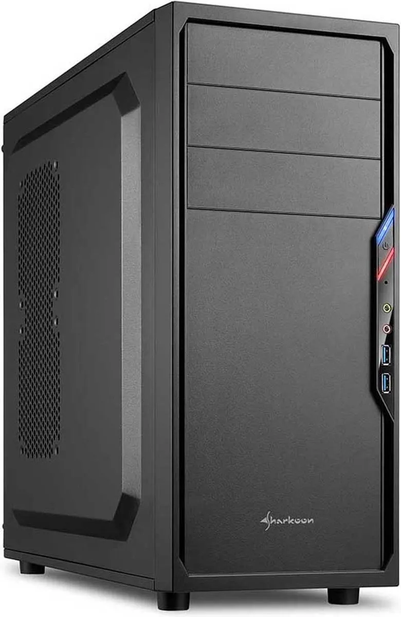 Sharkoon 4044951016037 ATX Semi-tower - 4x 2.5" 3x 3.5" 3x 5.25" - Zwart