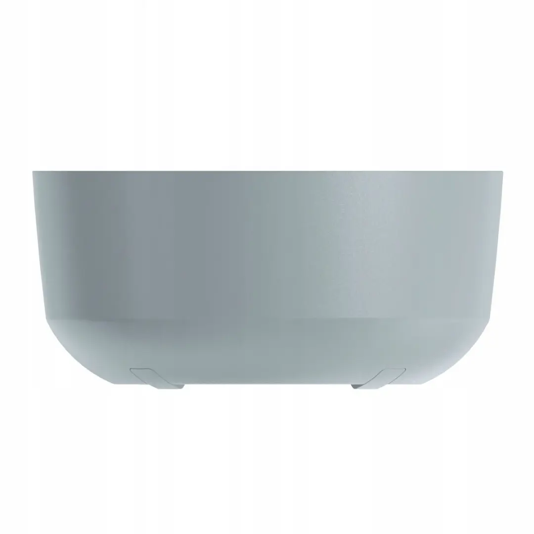 Grote XL Sierpot Gracia Rond Lichtgrijs Ø 28,5 cm H 13,2 cm
