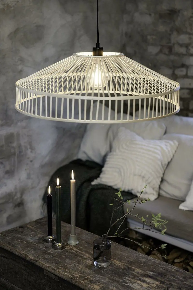 Markslöjd Tapa Hanglamp E27 - Bamboe - 70cm - afbeelding 2 van 4