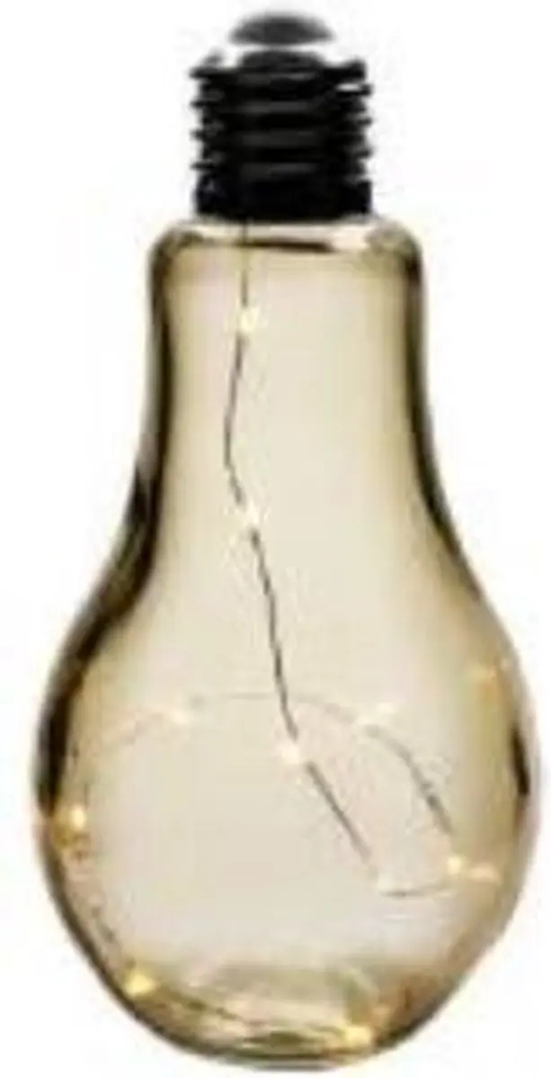 Gusta Decolamp 10 LEDS ø11xH23cm Goud