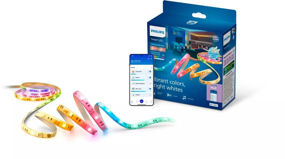 Philips Smart Lighting RGBICWW LED Strip 10m - afbeelding 3 van 6