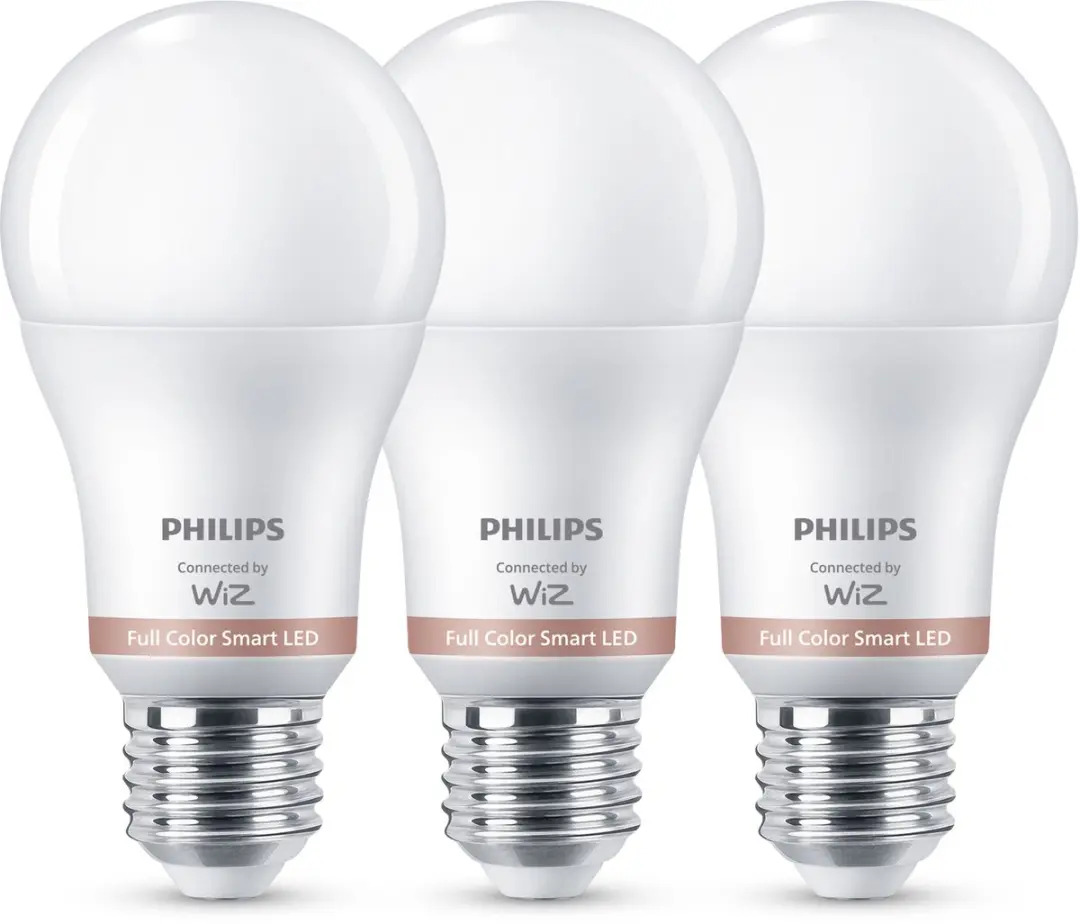 Philips Smart Lighting E27 RGBW LEDlamp 3-pack