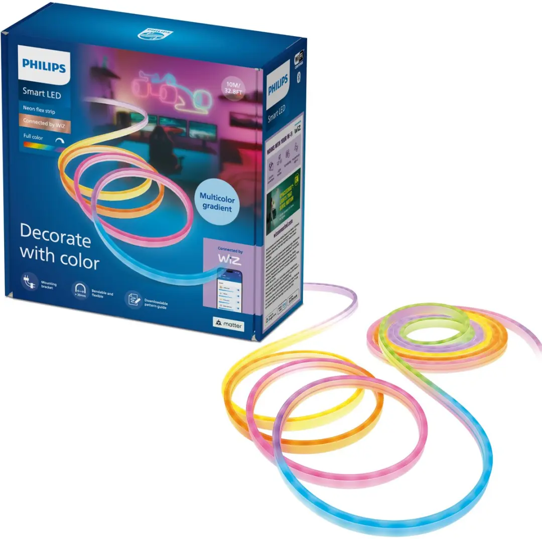 Philips Neon Flex LED Strip 10m RGBIC