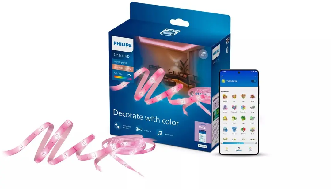 Philips Smart Lighting LED Strip 15m RGB - Muzieksync - afbeelding 3 van 6