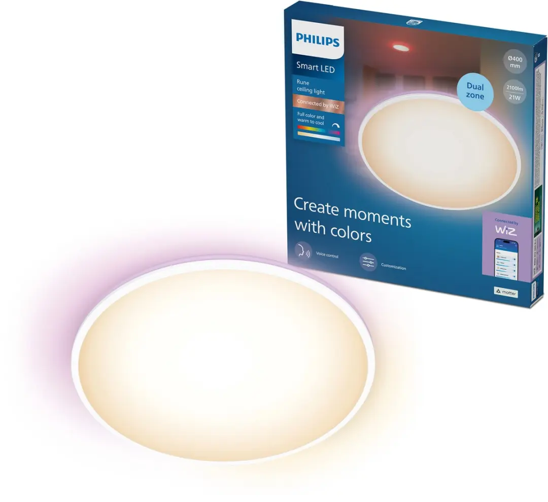 Philips Rune Plafondlamp 21W