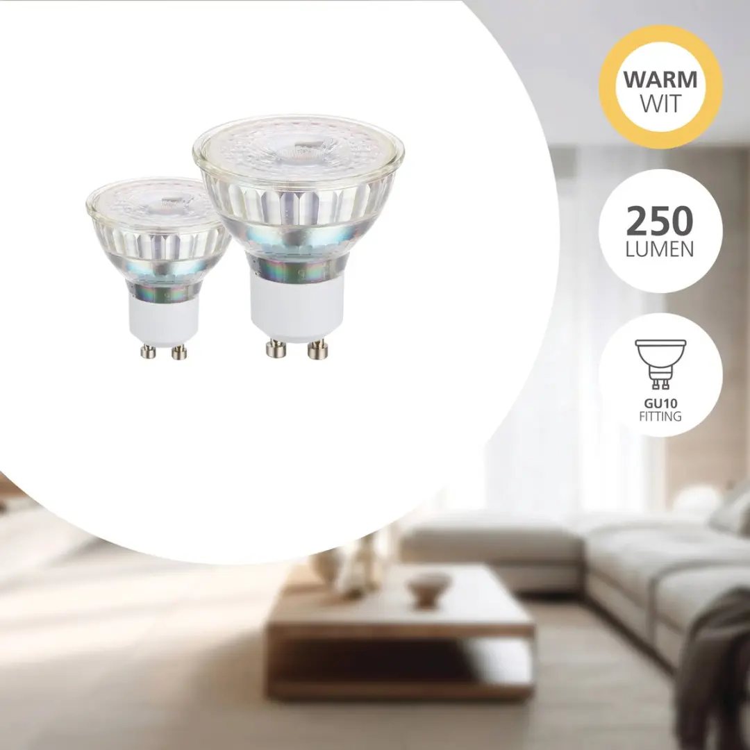Eglo LED Lamp GU10 240lm - 2 Stuks - afbeelding 4 van 6