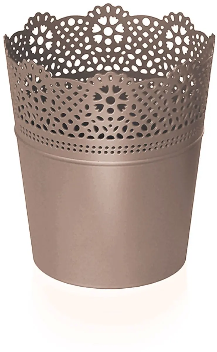 Prosperplast Kanten Pot Mokkabruin 16cm x 18,5cm