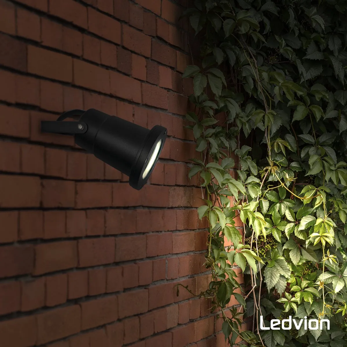 LEDVION 6x LED Prikspots IP65 GU10 - Zwart