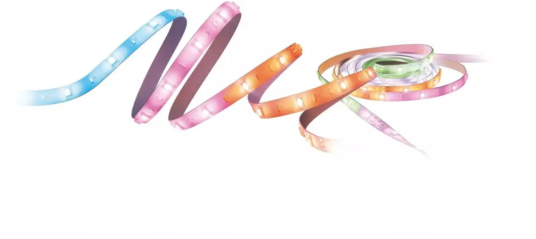 Philips Smart Lighting RGBIC LED Strip 10m Wit - afbeelding 2 van 6