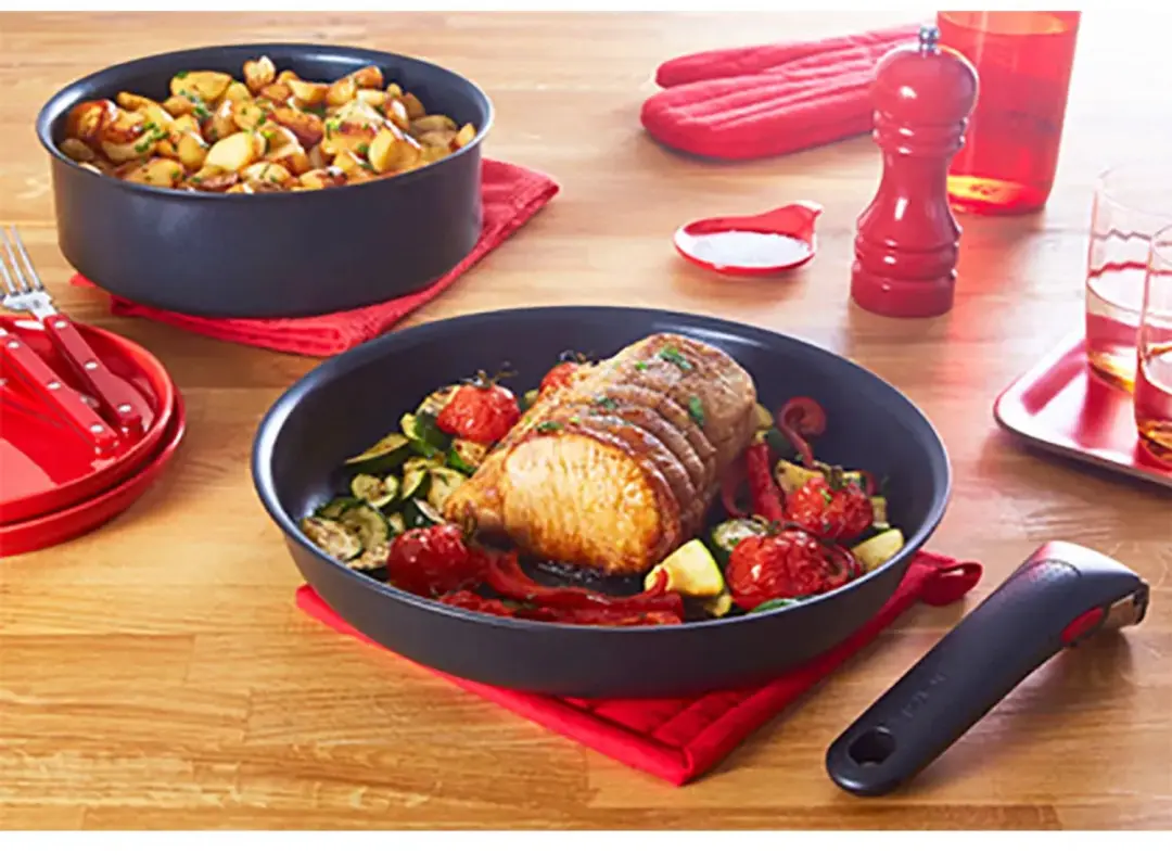 Tefal Ingenio Unlimited L7639343 Pannenset - 4 Stuks - Zwart - afbeelding 3 van 5