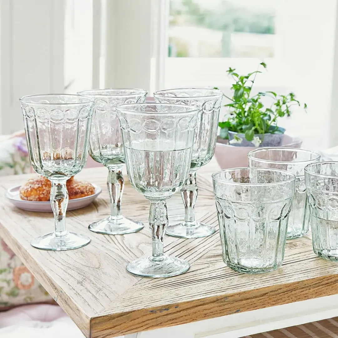 Loberon Jolielle Glas - 4 Stuks - Ø9.5cm - afbeelding 4 van 4