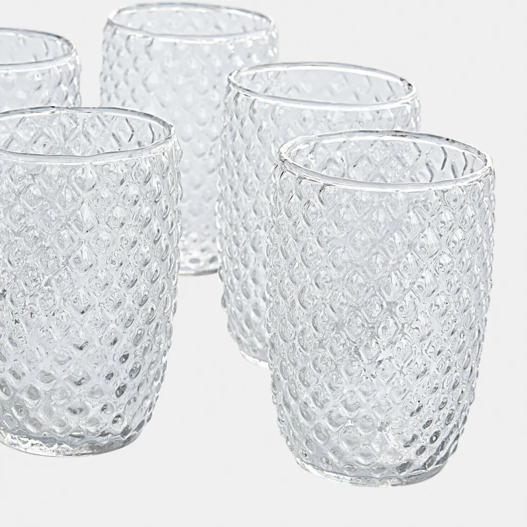 Loberon Ivorias Glas Set - 6 Stuks - Heldere Glazen - afbeelding 3 van 4