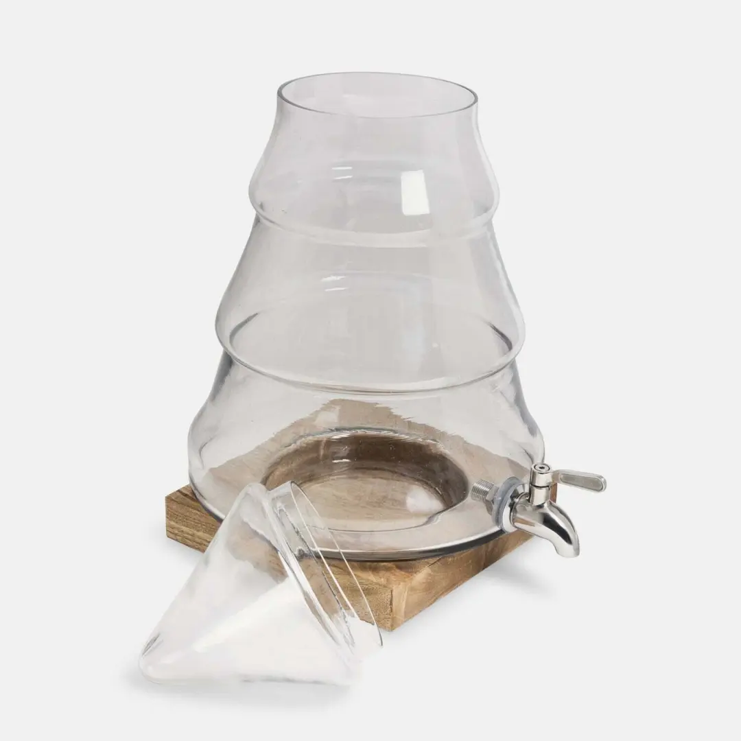 Loberon Rimfalla Drankdispenser - Helder - afbeelding 4 van 5