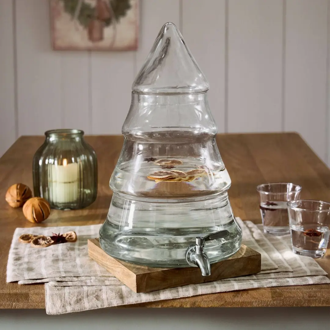Loberon Rimfalla Drankdispenser - Helder - afbeelding 3 van 5