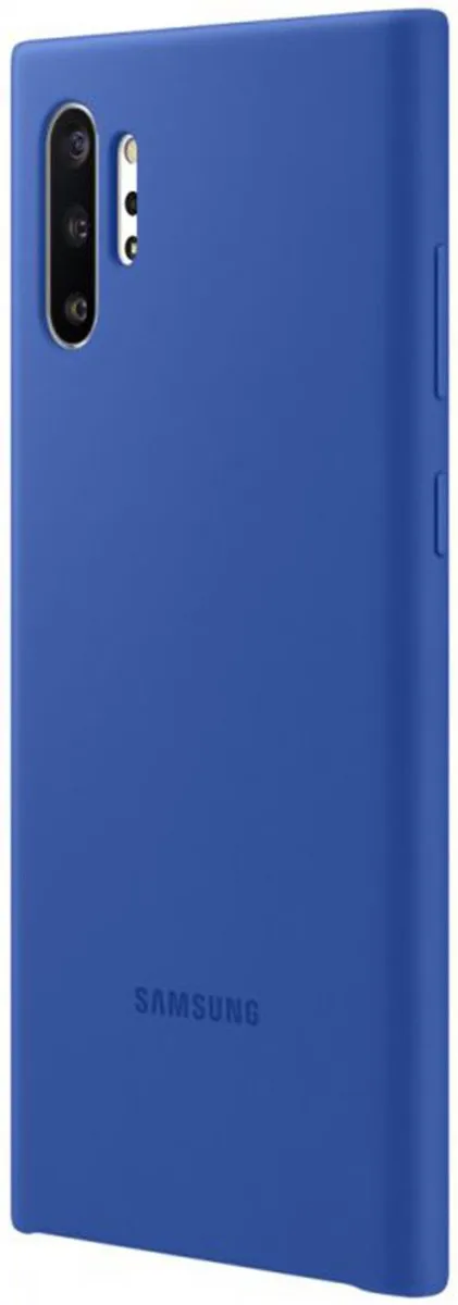 Samsung Galaxy Note 10+ Silicone Hoes - Blauw
