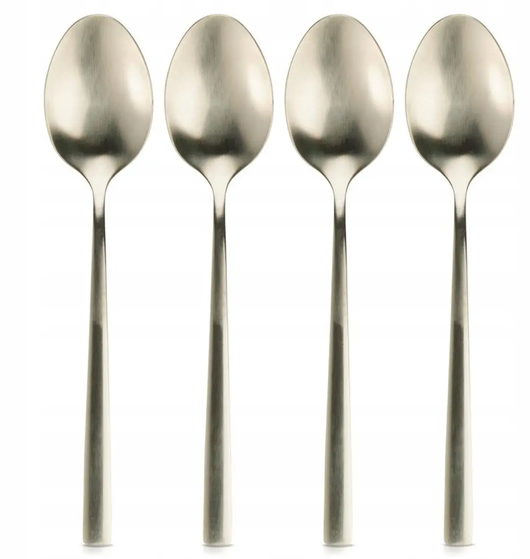 Gouden theelepels RVS 15cm