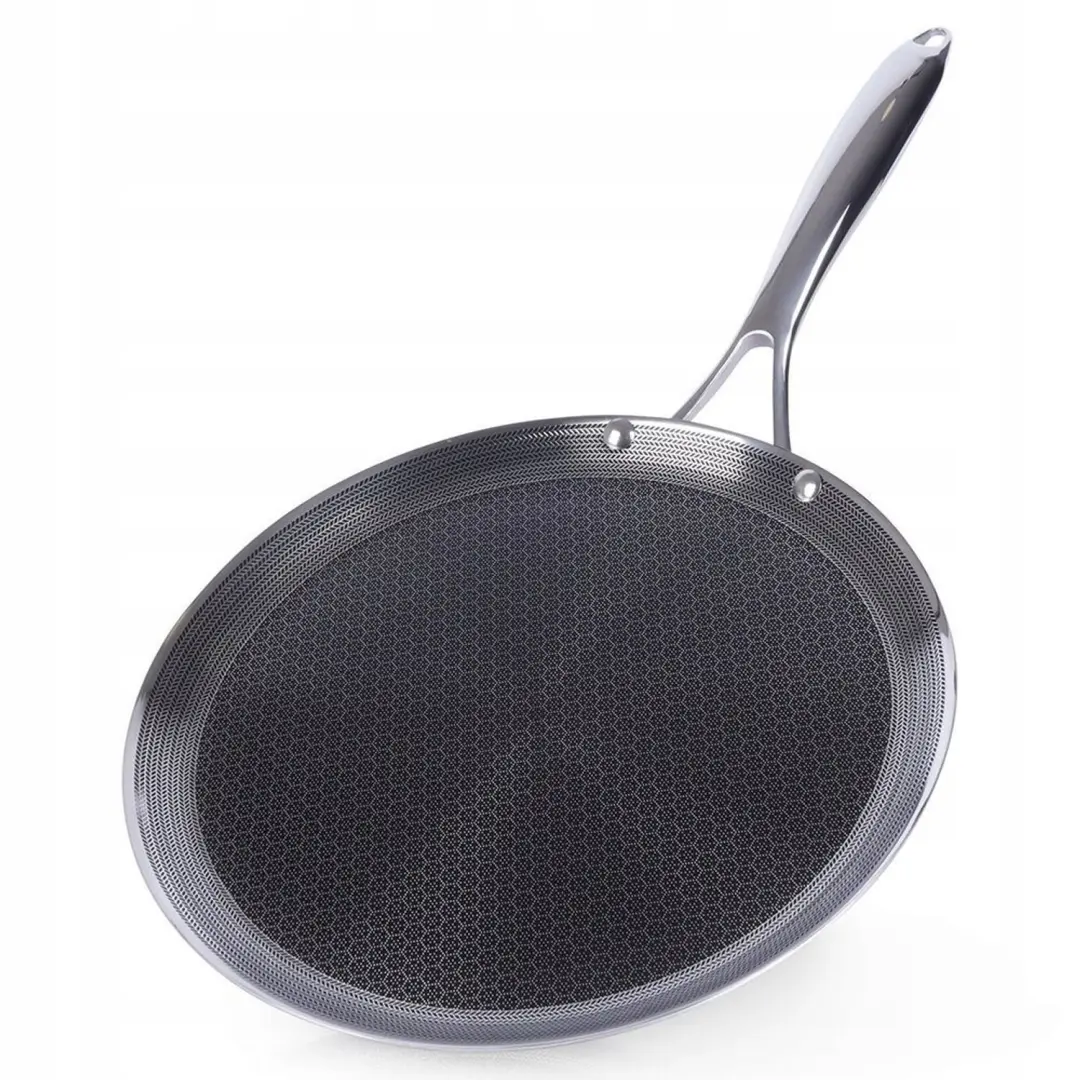 Koekenpan Pannenkoeken 28cm RVS Anti-aanbak Inductie