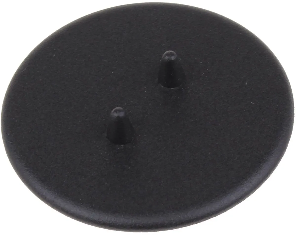 Whirlpool Branderdeksel 480121102894 - Zwart