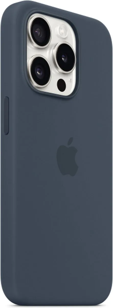 Apple iPhone 15 Pro Max Siliconenhoesje MT1P3ZM/A - Storm Blue