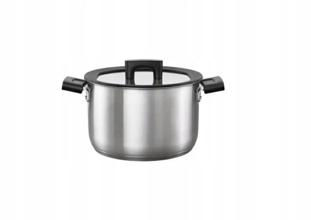 Fiskars Kookpan 5L Hard Face Steel met Deksel