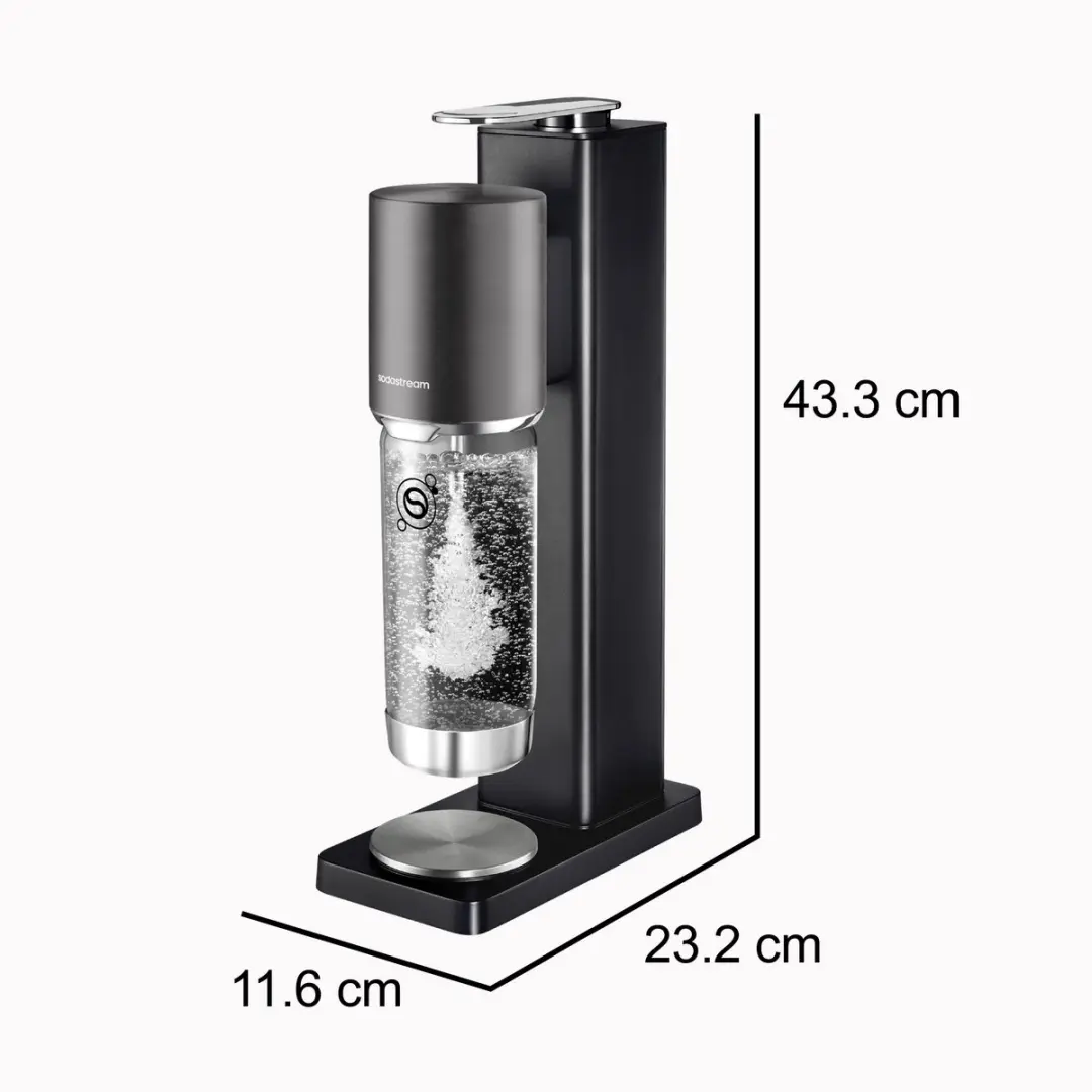 SodaStream Fresh plus 1013811490 Bruiswatermachine - Zwart - afbeelding 2 van 6