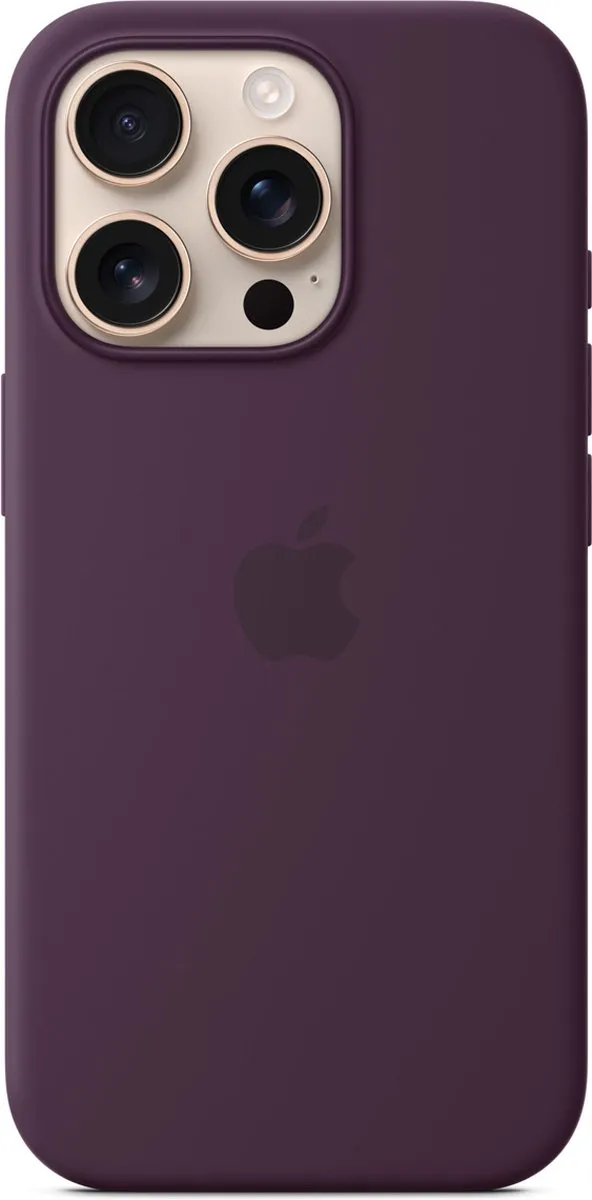 Apple iPhone 16 Pro Silicone Backcover MYYM3ZM/A - Paars