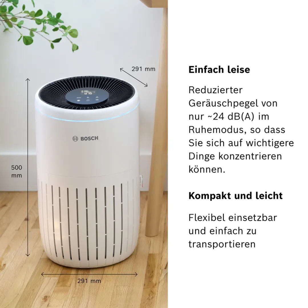 Bosch Air 4000i Luchtzuiveraar - Wit - afbeelding 2 van 6