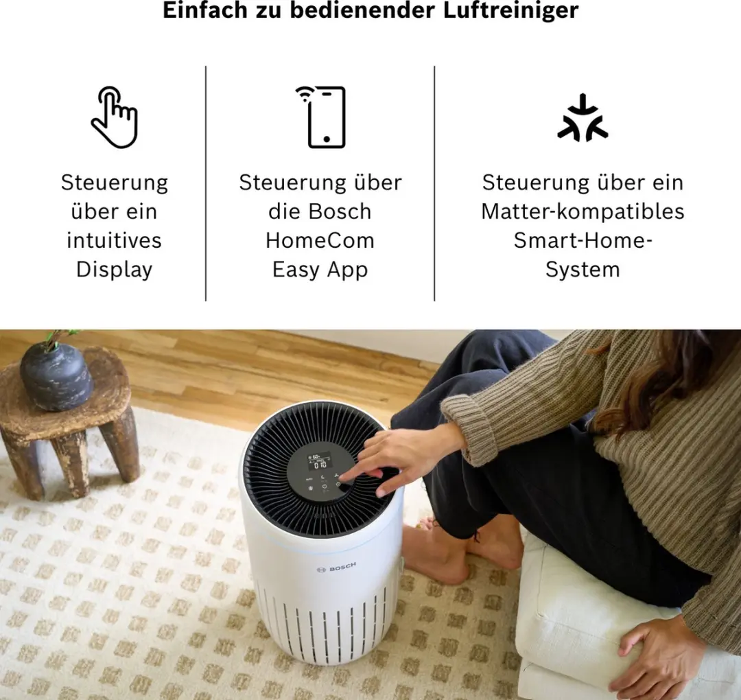 Bosch Air 4000i Luchtzuiveraar - Wit - afbeelding 4 van 6