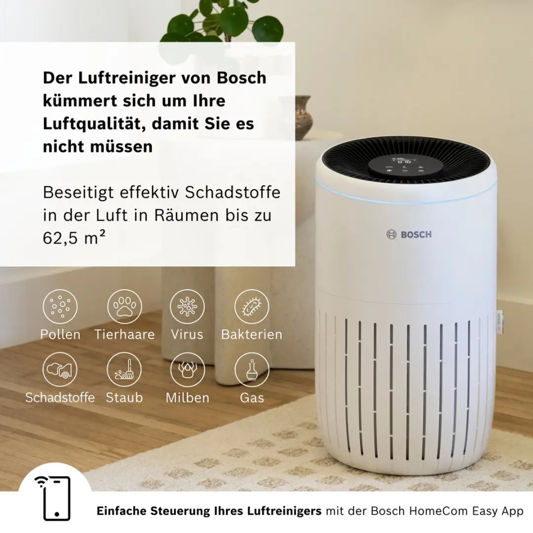 Bosch Air 4000i Luchtzuiveraar - Wit - afbeelding 3 van 6