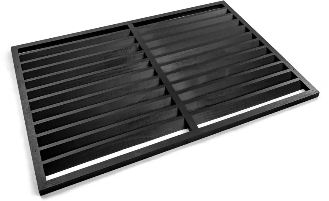 Evolar Achterplaat Airco Omkasting Zwart Wood Large - afbeelding 4 van 4