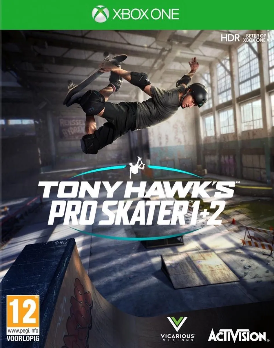 Xbox Tony Hawk's Pro Skater 1+2