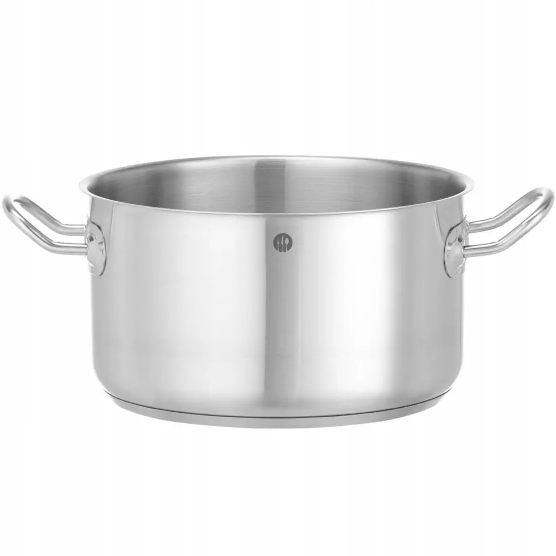 Hendi Kitchen Line Pan 6L, RVS, Inductie, Zonder Deksel