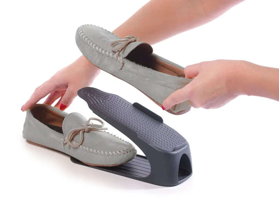 Merkloze Schoen Organizer Antraciet