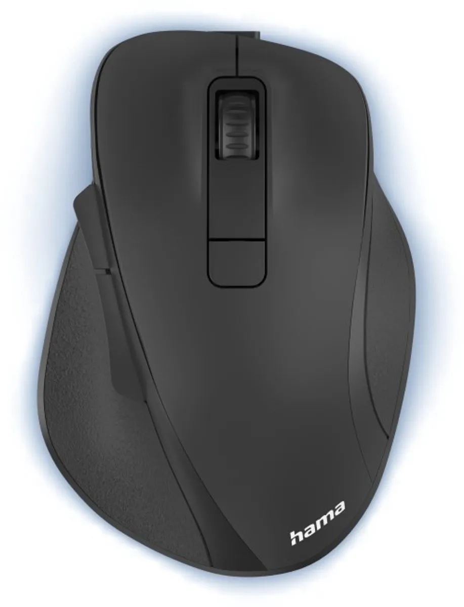 Hama MW-500 Optische Draadloze Muis - 6 Knoppen - Zwart