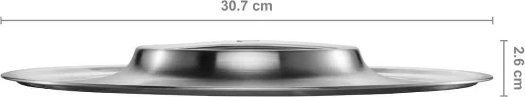 Fiskars Norden Braadpan 6.5L - 30cm - Zwart - afbeelding 4 van 6