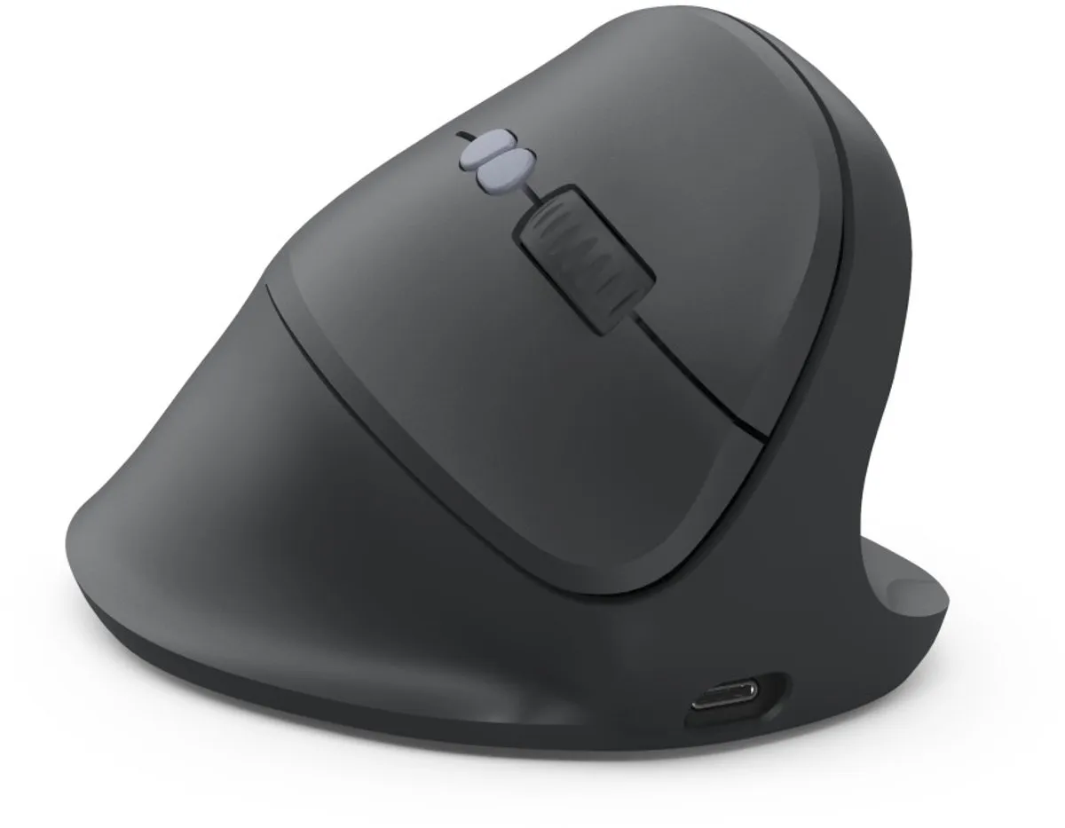 Hama EWM-600R Draadloze Ergonomische Muis 8 Knoppen - Zwart
