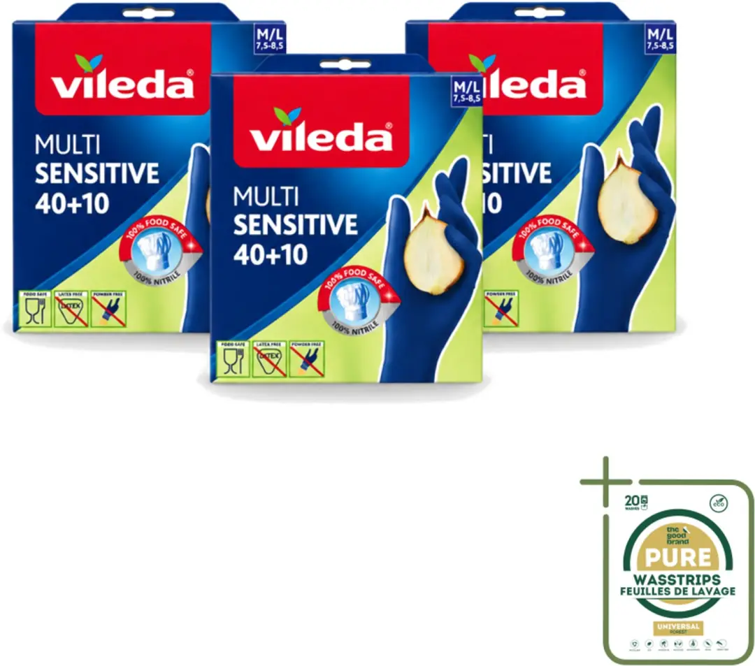 3 x Vileda
