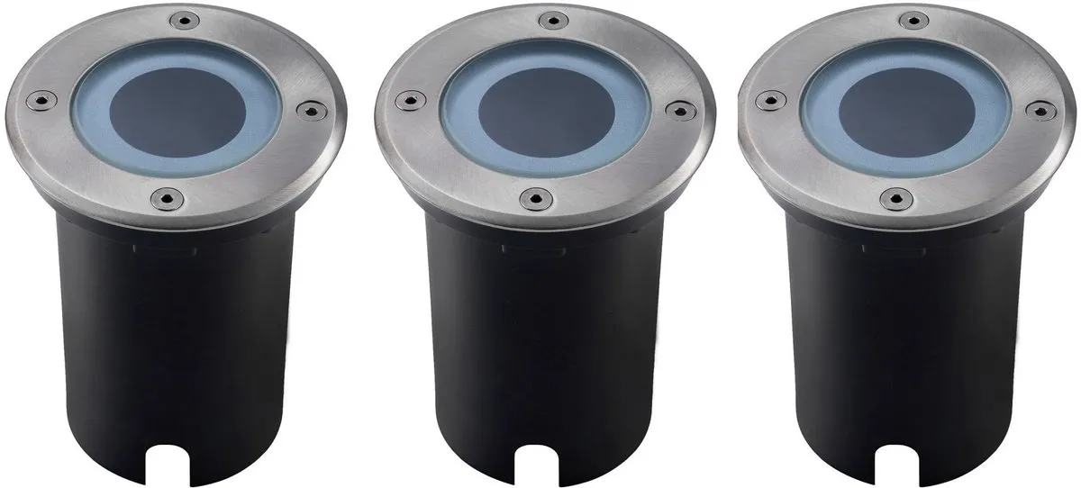 Ledvion 3x LED Grondspot 1M GU10 IP67